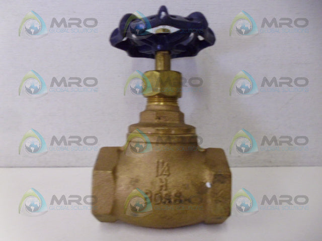 BOSS BS5154/B/NM VALVE 1-1/4" *NEW NO BOX*
