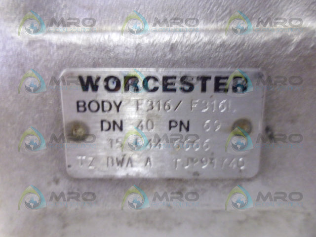 WORCESTER 69 15F446666 VALVE *USED*