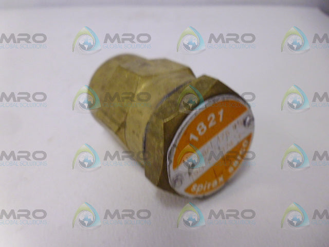SPIRAX SARCO 1821 VACUUM BREAKER *NEW NO BOX*