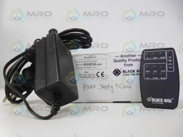 BLACKBOX KV421A-USA SERVESHARE II *NEW IN BOX*