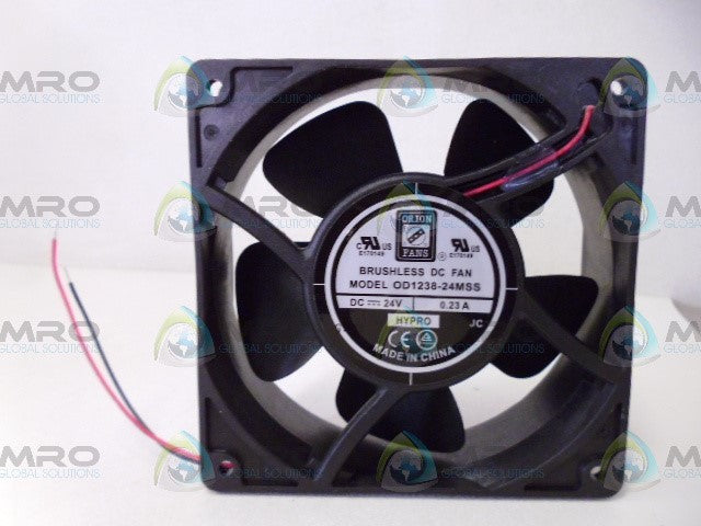 ORION OD1238-24MSS 24V .23A BRUSHLESS DC FAN *NEW NO BOX*