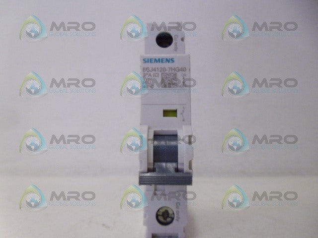 SIEMENS 5SJ4120-7HG40 CIRCUIT BREAKER 1P 20A *NEW NO BOX*