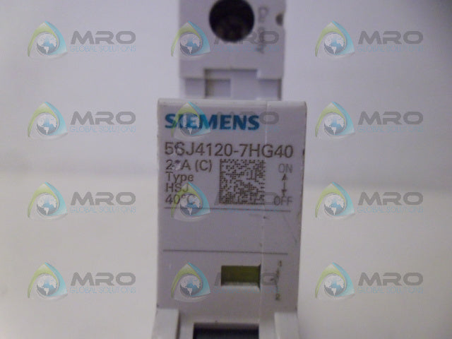 SIEMENS 5SJ4120-7HG40 CIRCUIT BREAKER 1P 20A *NEW NO BOX*