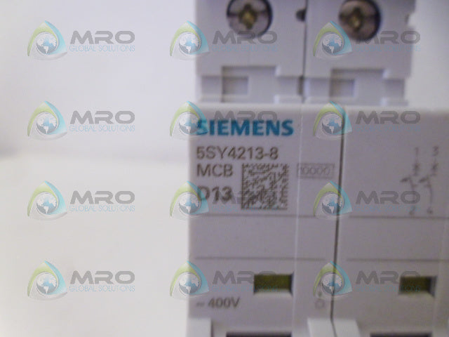 SIEMENS 5SY4213-8 CIRCUIT BREAKER 2P 16A *NEW NO BOX*