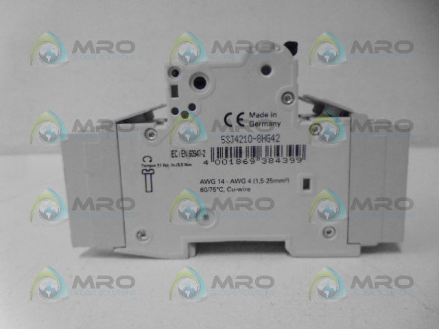 SIEMENS 5SJ4210-8HG42 10A *NEW NO BOX*