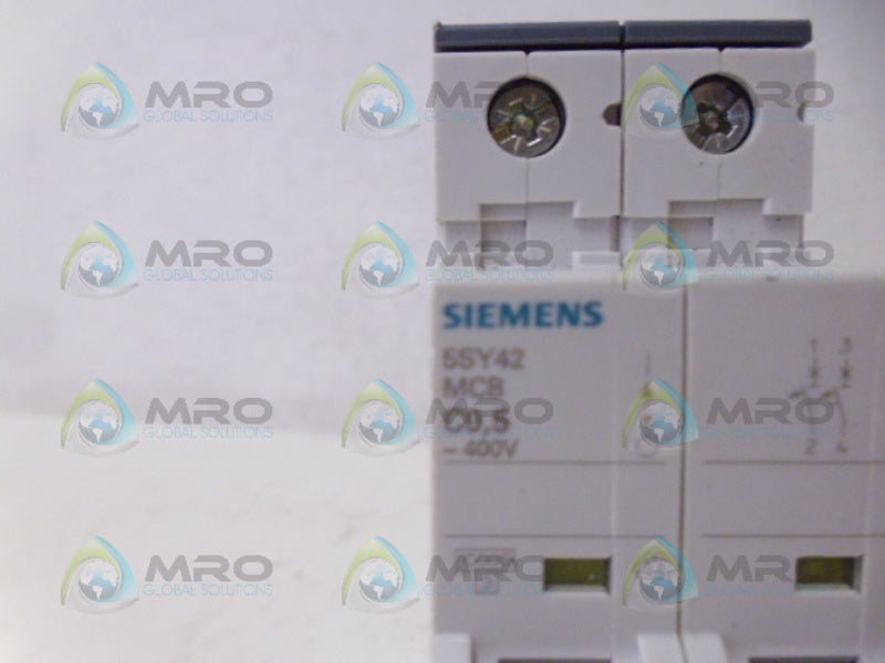 SIEMENS 5SY4205-7 CIRCUIT BREAKER 2P 5A *NEW NO BOX*