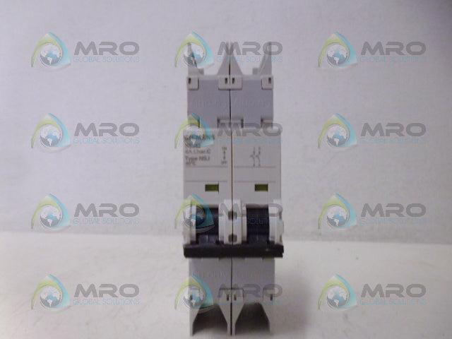 SIEMENS 5SJ4204-7HG42 CIRCUIT BREAKER 2P 4A *NEW NO BOX*