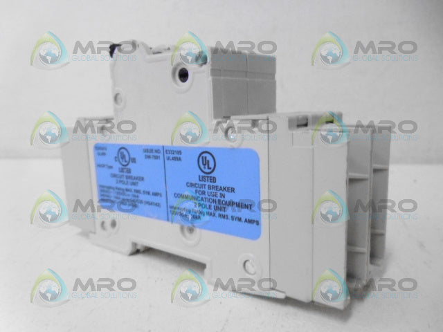 SIEMENS 5SJ4204-7HG42 CIRCUIT BREAKER 2P 4A *NEW NO BOX*