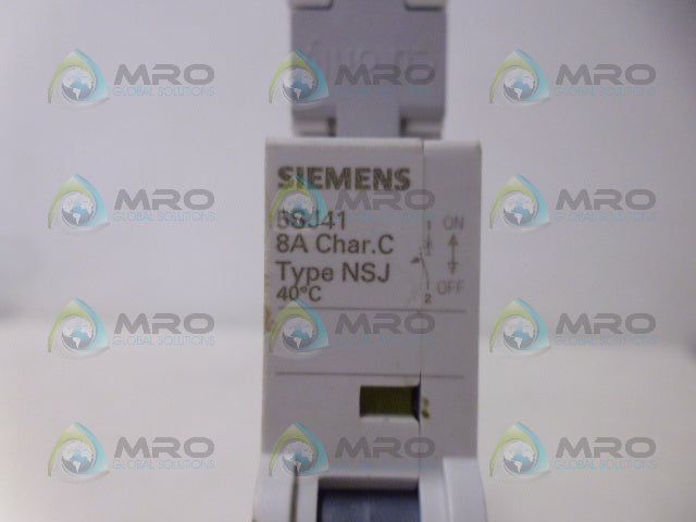 SIEMENS 5SJ4108-7HG42 CIRCUIT BREAKER 1P 8A *NEW NO BOX*