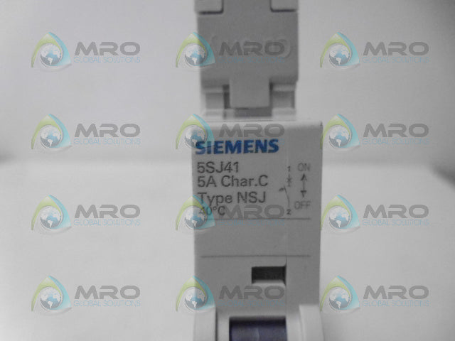SIEMENS 5SJ4111-7HG42 CIRCUIT BREAKER 1P 5A *NEW NO BOX*
