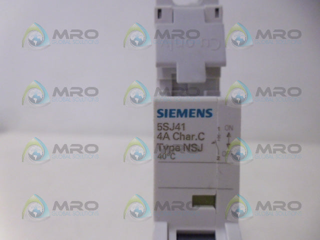 SIEMENS 5SJ4104-7HG42 CIRCUIT BREAKER 1P 4A *NEW NO BOX*