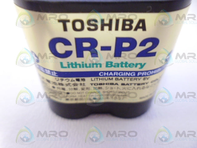 TOSHIBA CR-P2 6V LITHIUM BATTERY *NEW NO BOX*