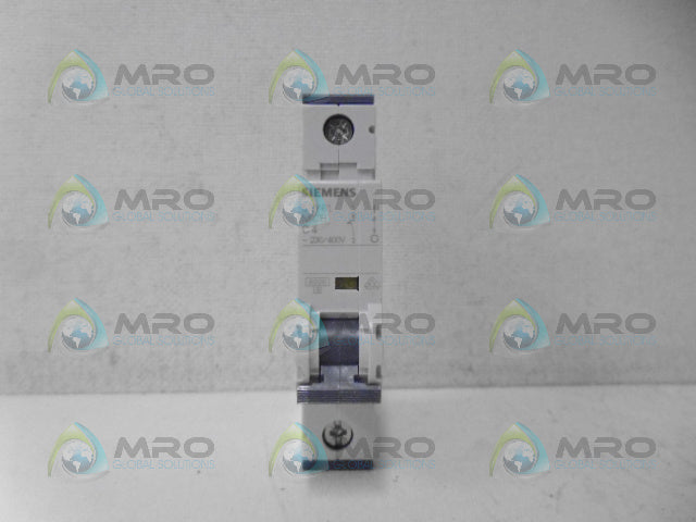SIEMENS 5SY6104-7 CIRCUIT BREAKER 1P 4A *NEW NO BOX*