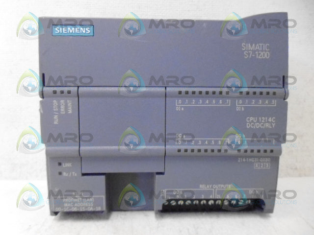 SIEMENS 6ES7214-1HG31-0XB0 CPU MODULE *NEW NO BOX*