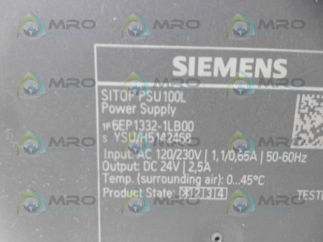 SIEMENS 6EP1332-1LB00 POWER SUPPLY *NEW NO BOX*