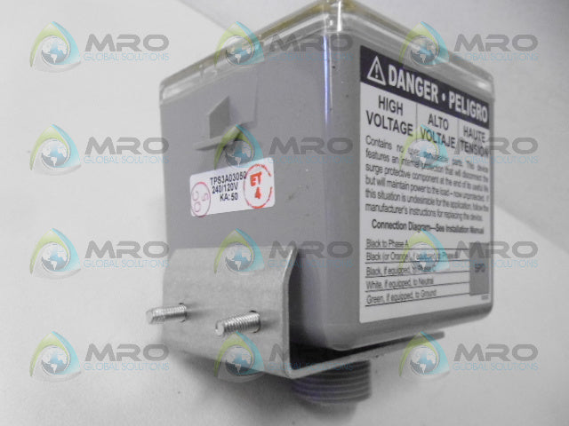SIEMENS TPS3A03050 SURGE PROTECTIVE DEVICE *USED*