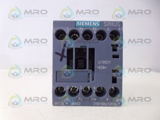 SIEMENS 3RT2516-1AK60 CONTACTOR *NEW NO BOX*