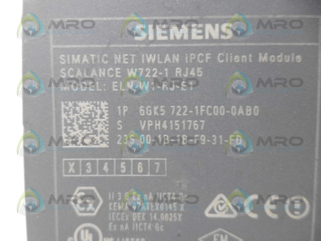 SIEMENS 6GK5722-1FC00-0AB0 MODULE *NEW NO BOX*