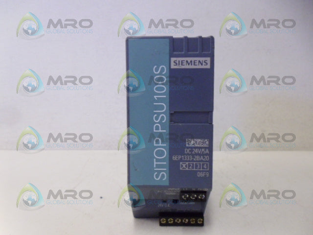 SIEMENS SITOP PSU100S 6EP1333-2BA20 POWER SUPPLY *NEW NO BOX*