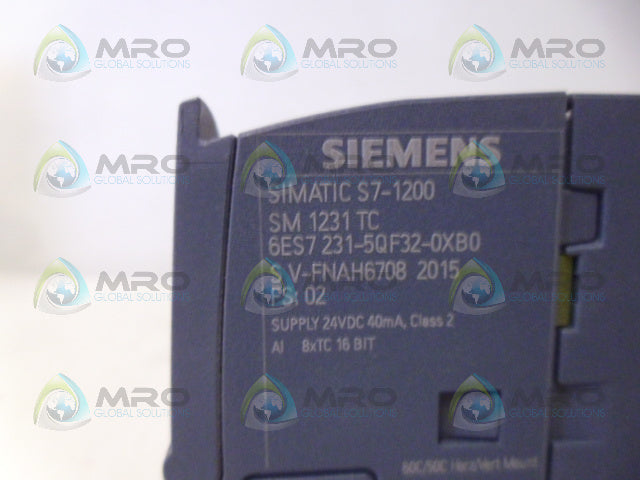 SIEMENS SIMATIC S7-1200 6ES7231-5QF32-0XB0 TEMPERATURE CONTROLLER *NEW NO BOX*