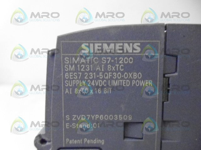 SIEMENS 6ES7231-5QF30-0XB0 MODULE *NEW NO BOX*