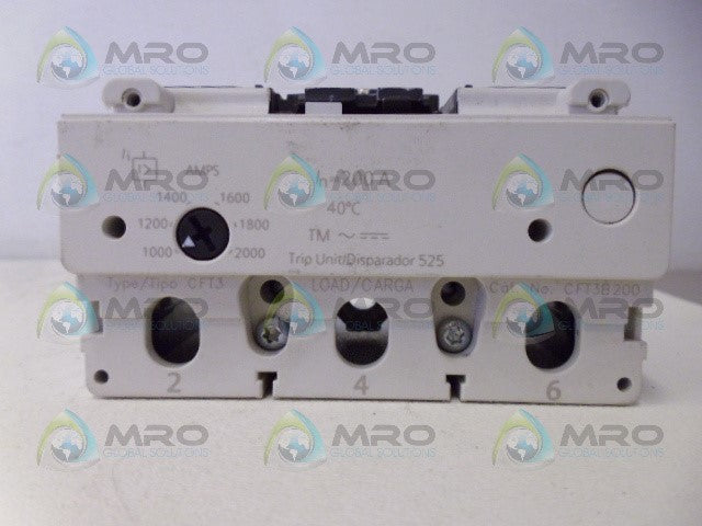 SIEMENS CFT3B200 CIRCUIT BREAKER 3P 200A *NEW NO BOX*
