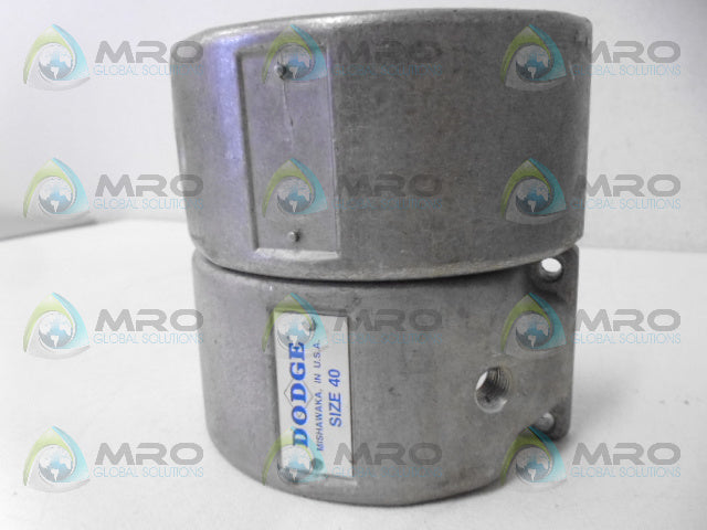 DODGE SIZE 40 COUPLING *NEW NO BOX*