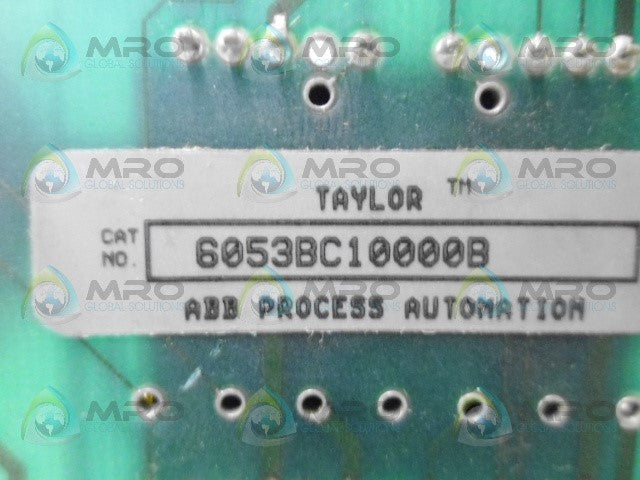 TAYLOR 6053BC10000B 125P2196-3 CONTROLLER *USED*