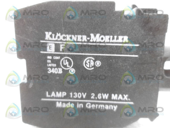 MOELLER 340B PUSH BUTTON LIGHT MODULE *NEW NO BOX*