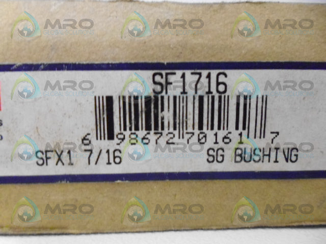 TB WOODS SF1716 BUSHING *NEW IN BOX*