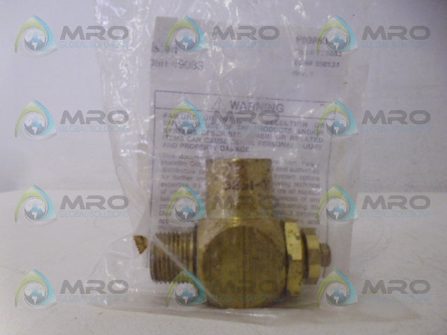 PARKER 032510375 RT ANGLE FLOW CONTROL VALVE *NEW IN FACTORY BAG*