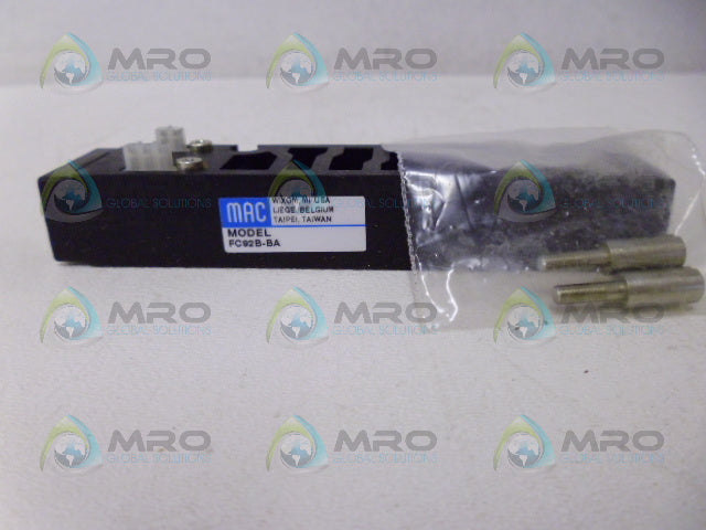MAC FC92B-BA FLOW CONTROL VALVE *NEW IN BOX*