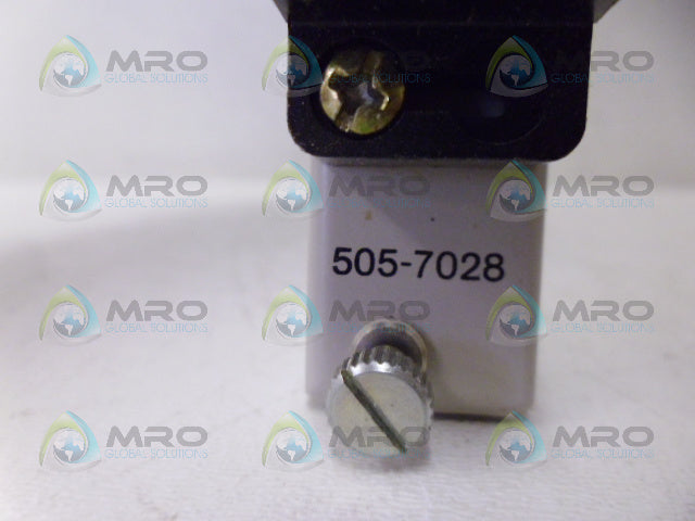 SIEMENS 505-7028 THERMOCOUPLE INPUT MODULE *USED*