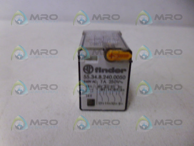 FINDER 55.34.8.240.0050 RELAY 240V 7A *NEW NO BOX*