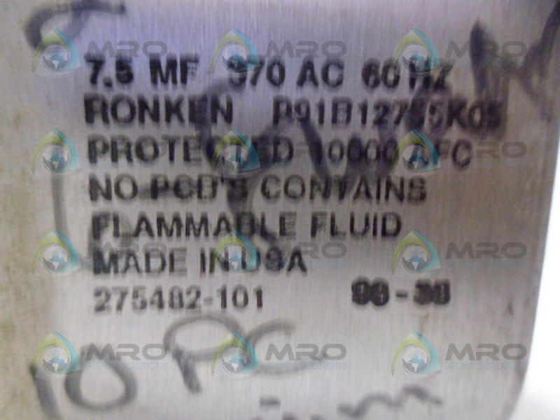 RONKEN P91B12755K05 CAPACITOR *NEW NO BOX*