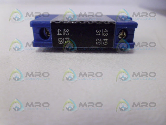 KRAUS & NAIMER H010/B11-VE AUXILIARY CONTACT *NEW NO BOX*