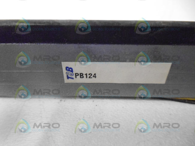 T&B PB124 BASE PANEL *NEW NO BOX*