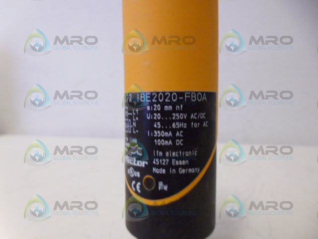 IFM EFECTOR IB0072 INDUCTIVE PROXIMITY SENSOR *NEW NO BOX*