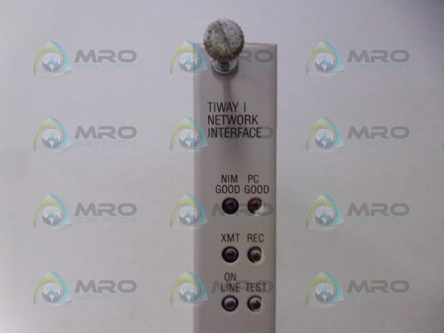 SIEMENS 505-7339 TIWAY I NETWORK INTERFACE MODULE *NEW NO BOX*