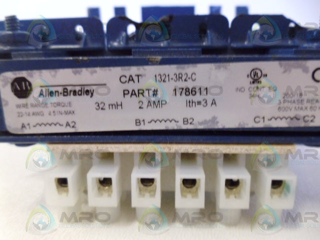 ALLEN BRADLEY 1321-3R2-C LINE REACTOR *NEW NO BOX*