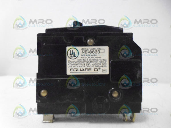 SQUARE D HACR230 CIRCUIT BREAKER 2P 30A NSNP