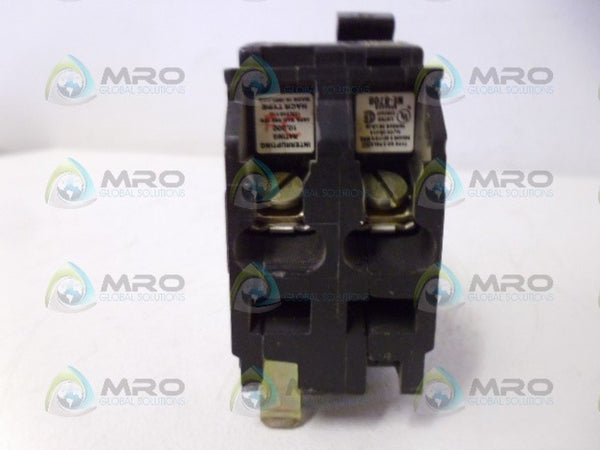 SQUARE D HACR230 CIRCUIT BREAKER 2P 30A NSNP