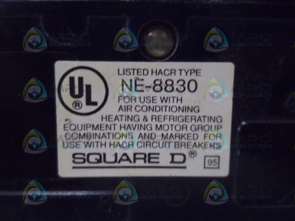 SQUARE D HACR230 CIRCUIT BREAKER 2P 30A NSNP