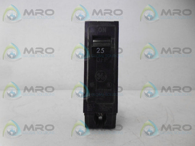 GENERAL ELECTRIC THQB125 CIRCUIT BREAKER 1P 25A *NEW NO BOX*