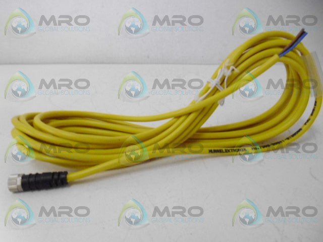 MURR ELEKTRONIK 7000-08041-0100500 FEMALE CONNECTOR W/ CABLE *NEW NO BOX*