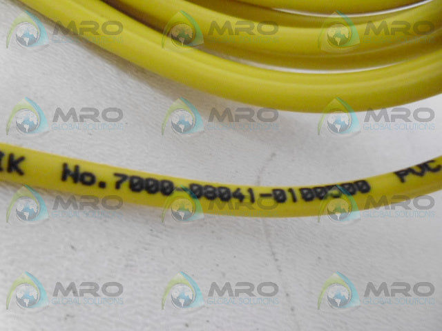 MURR ELEKTRONIK 7000-08041-0100500 FEMALE CONNECTOR W/ CABLE *NEW NO BOX*