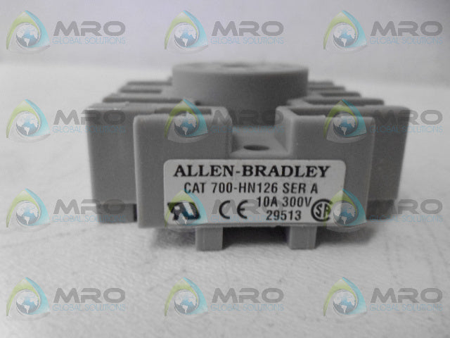ALLEN BRADLEY 700-HN126 SER. A RELAY BASE *NEW NO BOX*