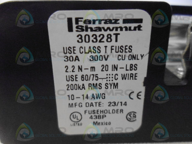 FERRAZ SHAWMUT 30328T FUSE BLOCK *NEW NO BOX*