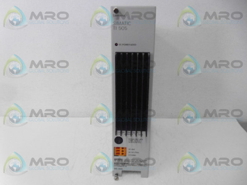 SIEMENS SIMATIC 505-6660 POWER SUPPLY *NEW NO BOX*