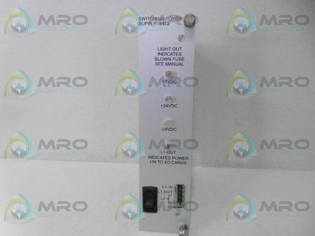 THOMPSON SCALE 472-F POWER SUPPLY *USED*